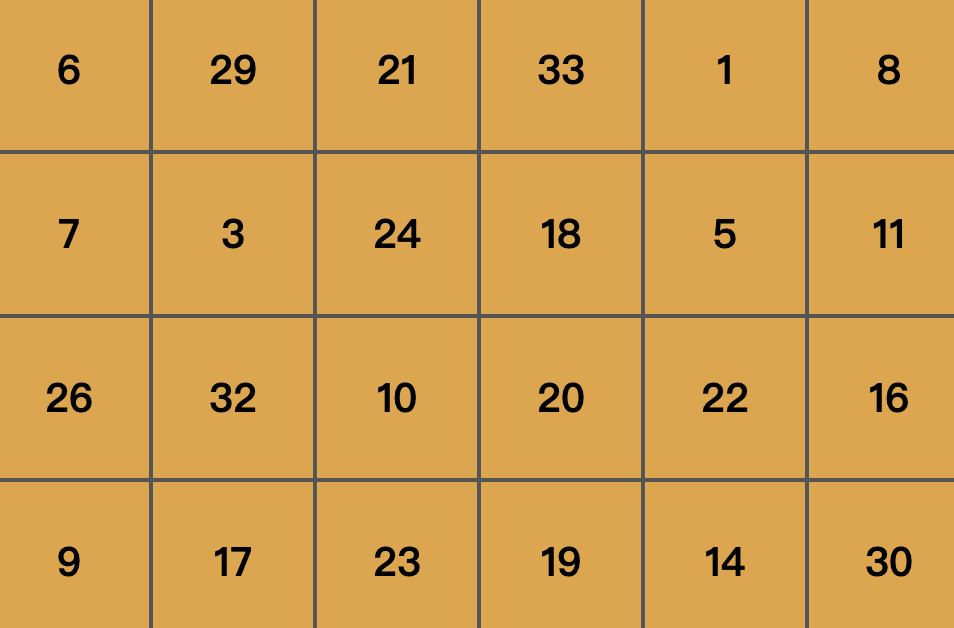 数字华容道